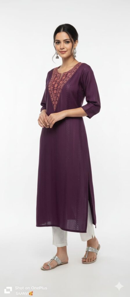 Trendy Stylish  Women Kurti by Juss Apparels