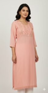 Stylish Casual Cotton Kurti for Women -JK170