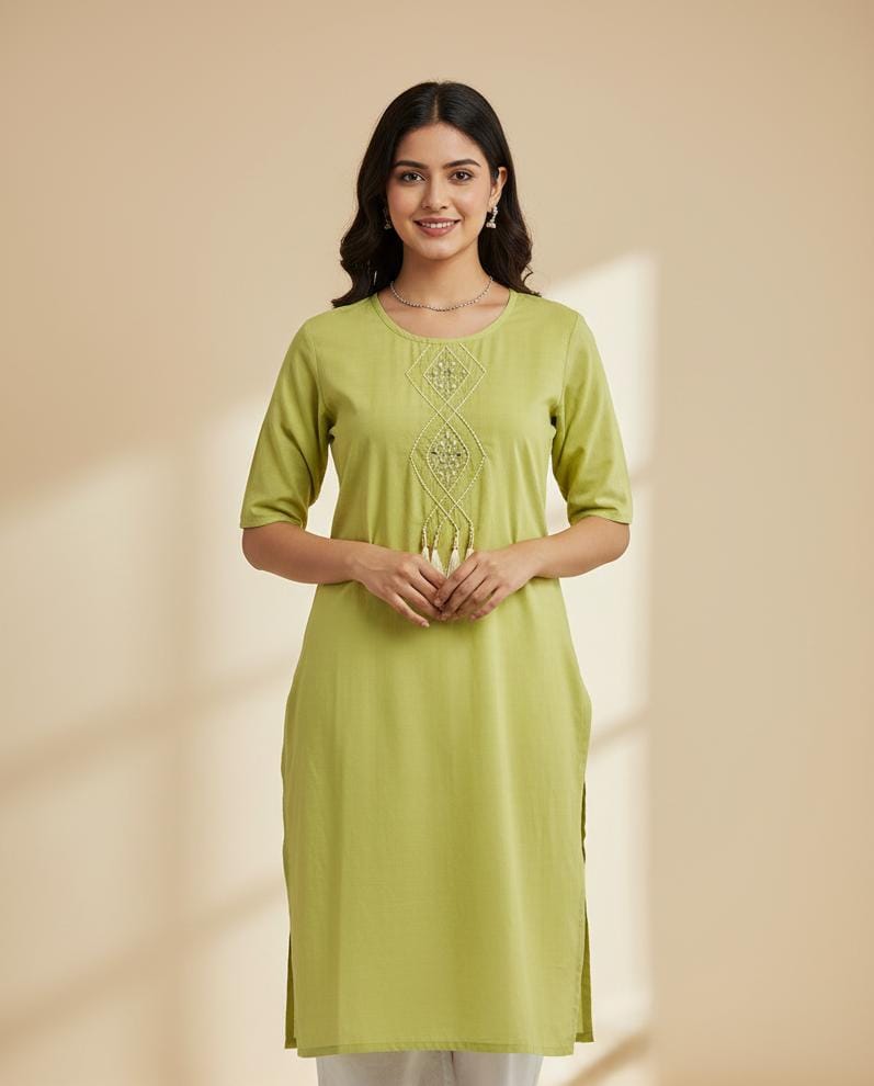 Stylish Printed Premium Quality Kurti JK375