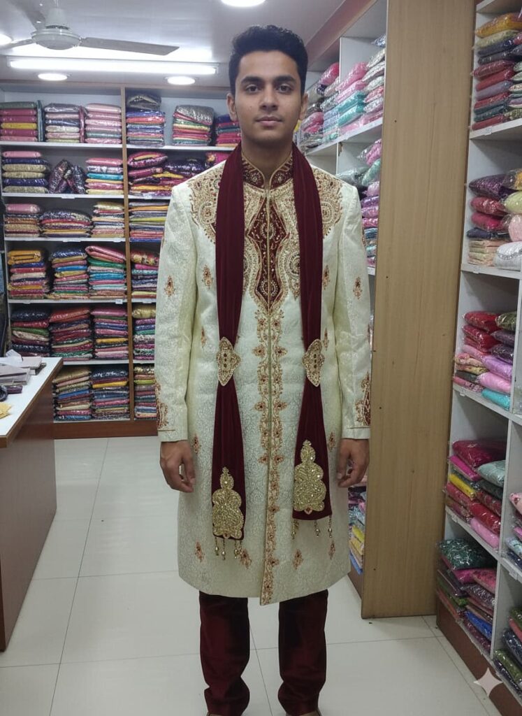 Men's Sherwani Premium Wedding- Juss Apparel