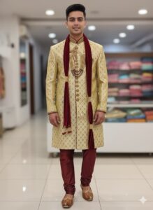Royal Men’s Sherwani | Groom & Festive