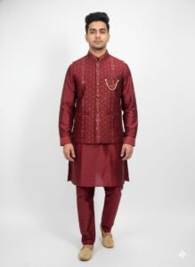 Premium Men’s Waist Coat for Weddings