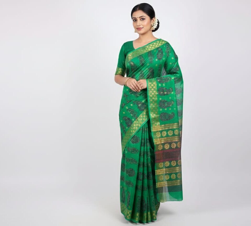Cotton Saree – Soft & Comfortable Daily Wear