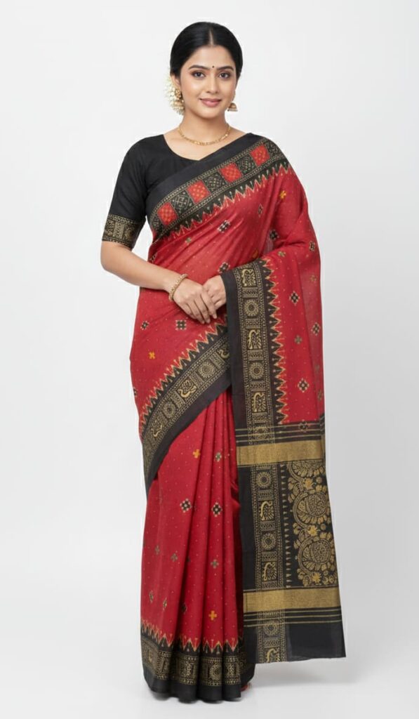 Cotton Saree – Soft & Comfortable Daily Wear