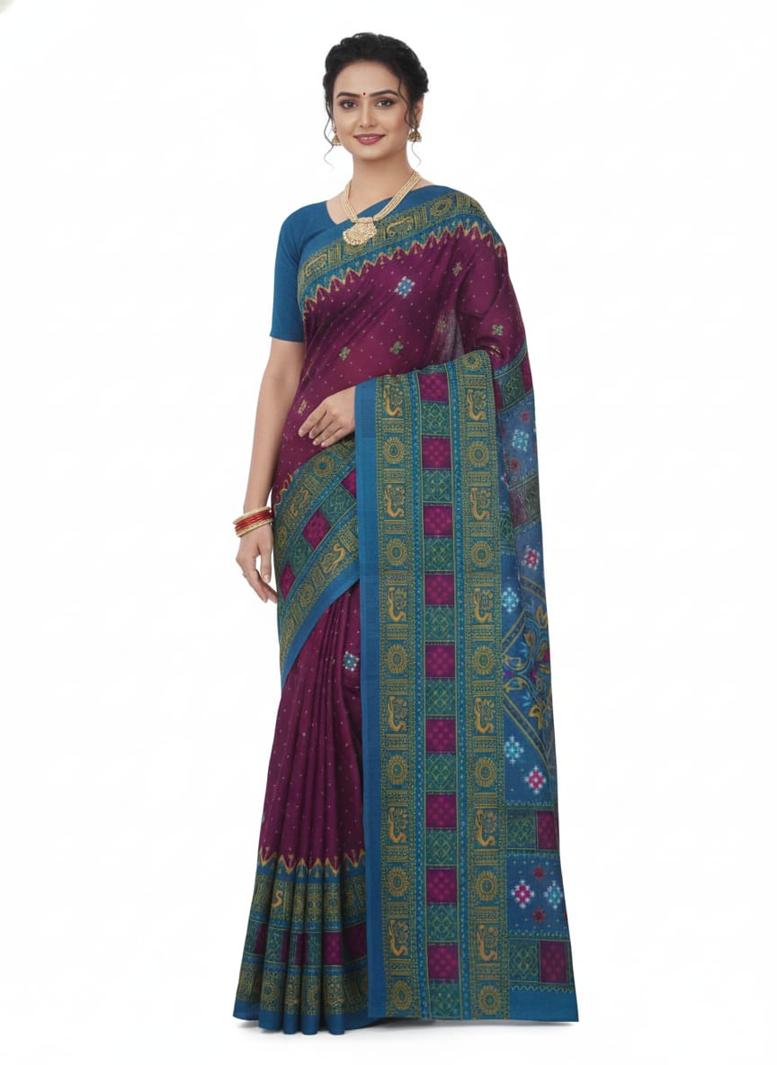 Cotton Saree – Soft & Breathable Daily Wear