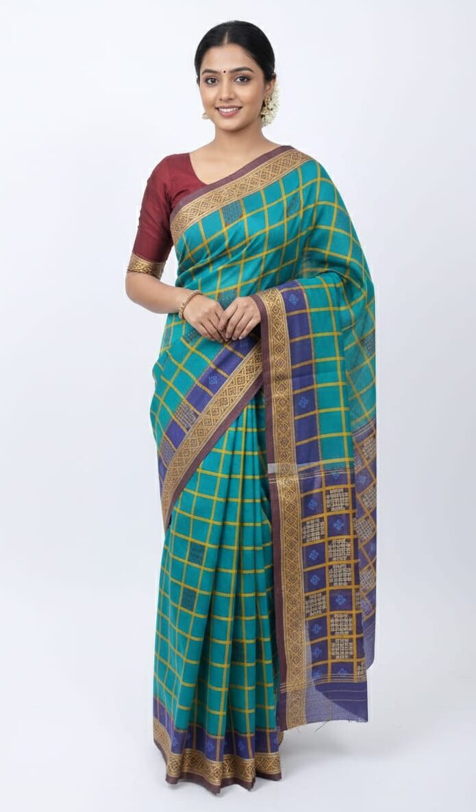 Cotton Saree - Soft & Breathable Daily Wear