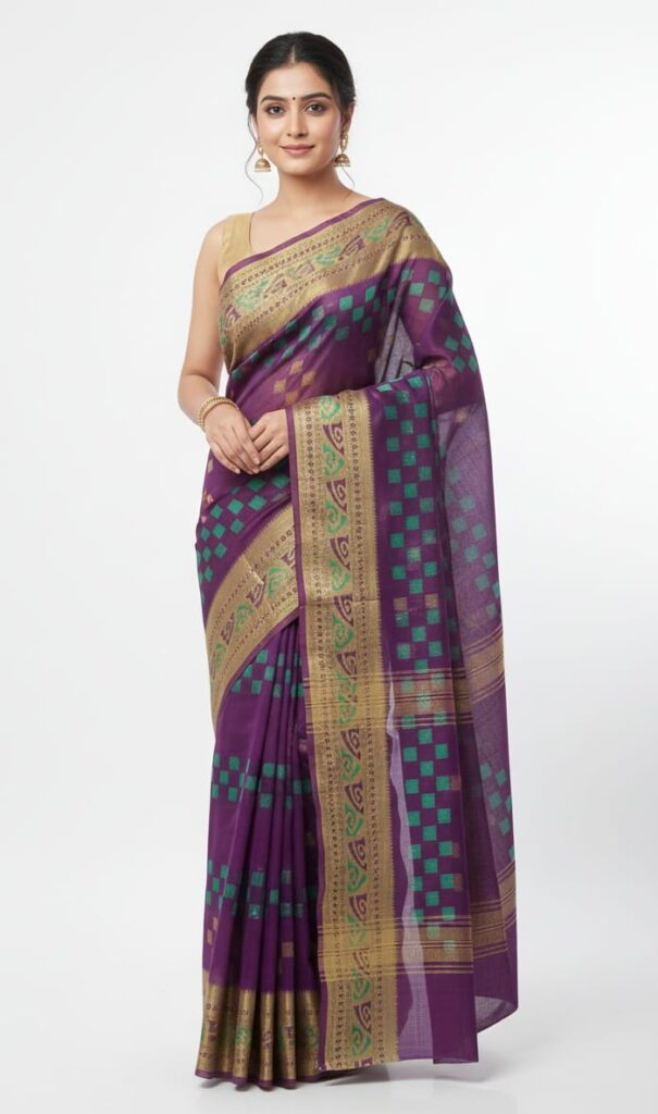 Cotton Saree – Soft & Breathable Daily Wear