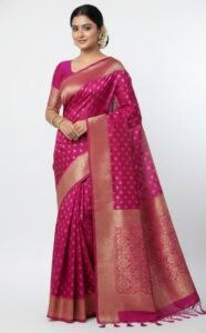 Banglore Silk Saree JBS41-Elegant Silk Saree