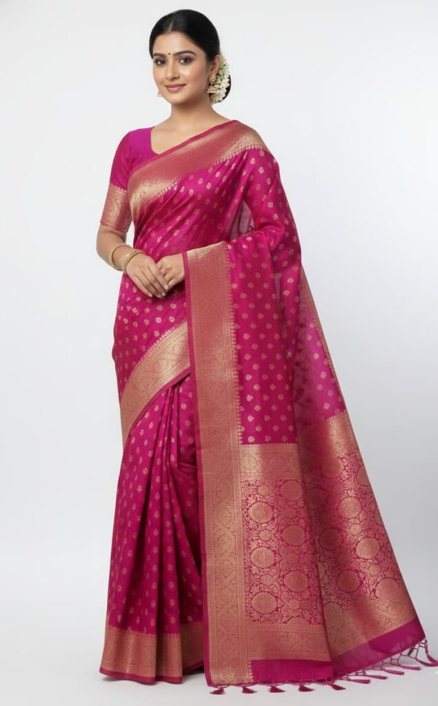 Banglore Silk Saree JBS41-Elegant Silk Saree