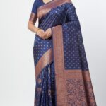 Elegant Bangalore Silk Saree by Juss Apparel