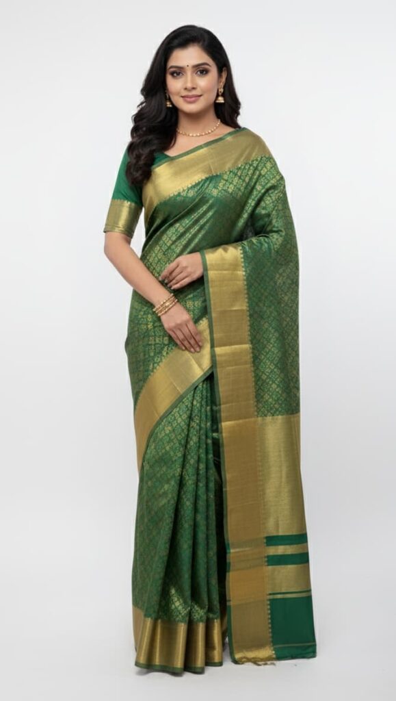 Timeless Bangalore Silk Saree Juss Apparels