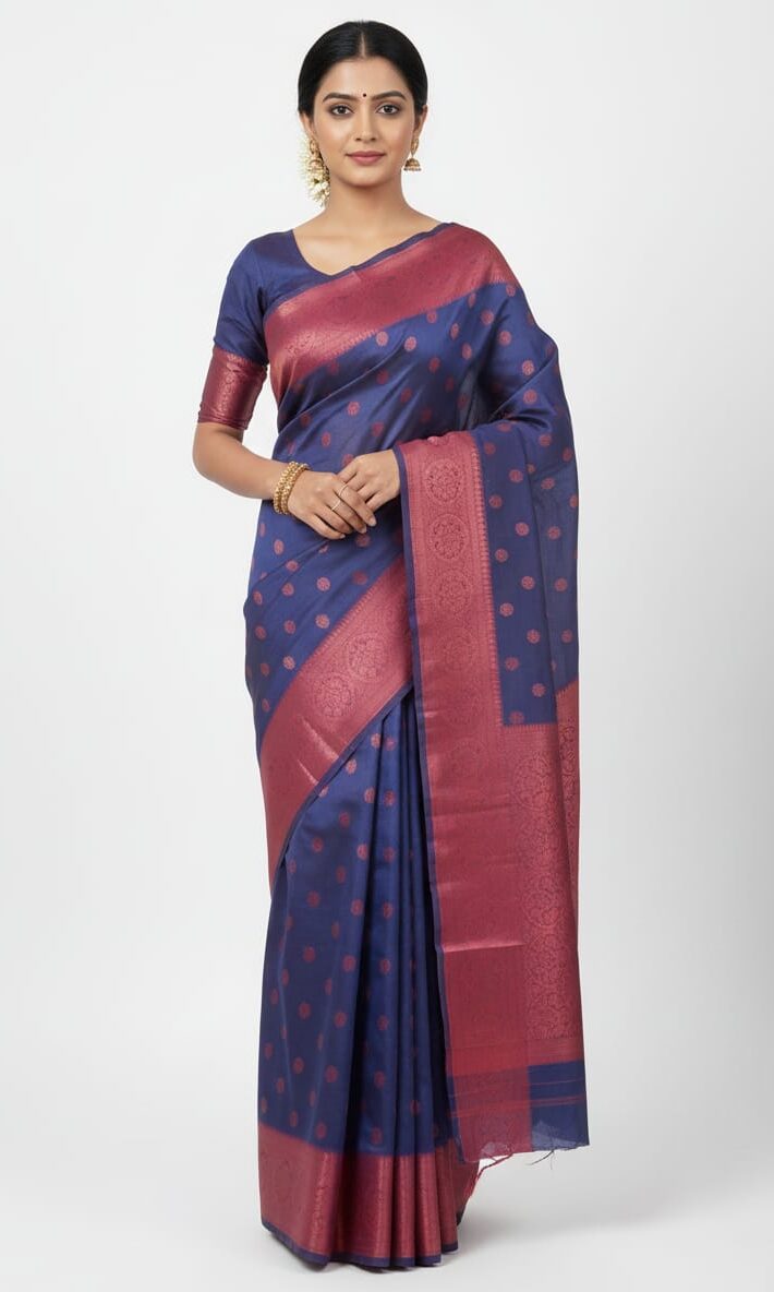 Banglore Silk Saree JBS27-Premium Silk Saree