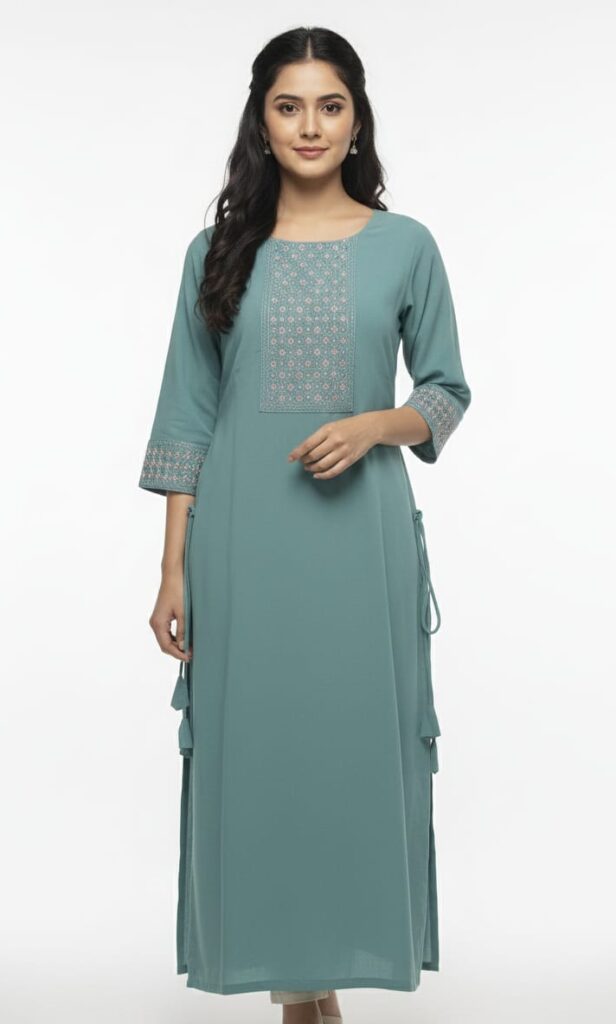 Premium Cotton Women Kurti by Juss Apparels
