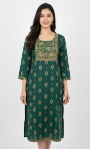 KURTI JK124  – Premium Women’s Ethnic Kurti