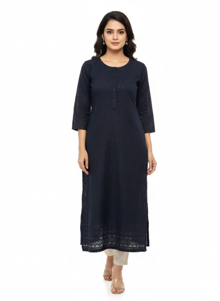 Premium Cotton Women Kurti by Juss Apparels
