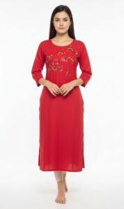 Elegant Cotton Kurti for Women-Juss Apparels