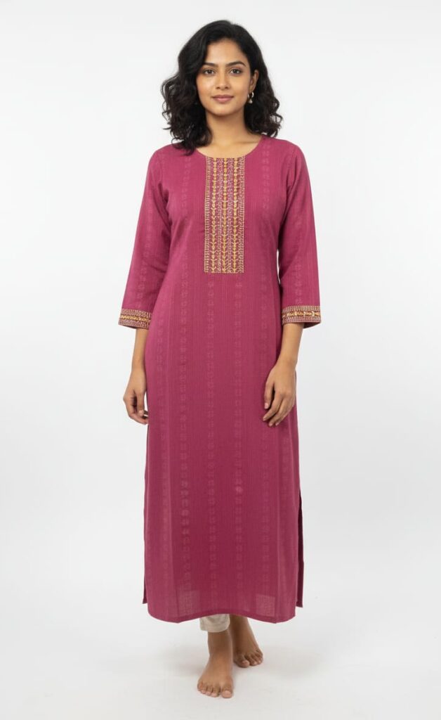 Elegant Cotton Kurti for Women-Juss Apparels