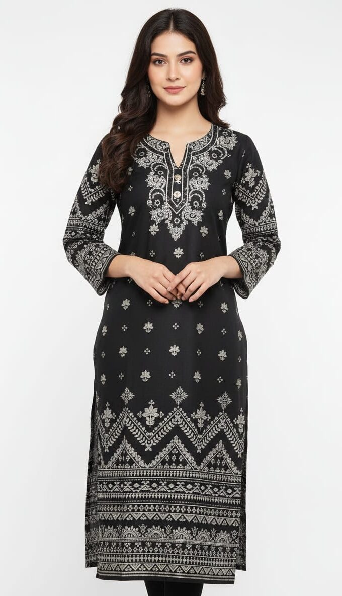 KURTI JK130  – Stylish Women’s Ethnic Kurti