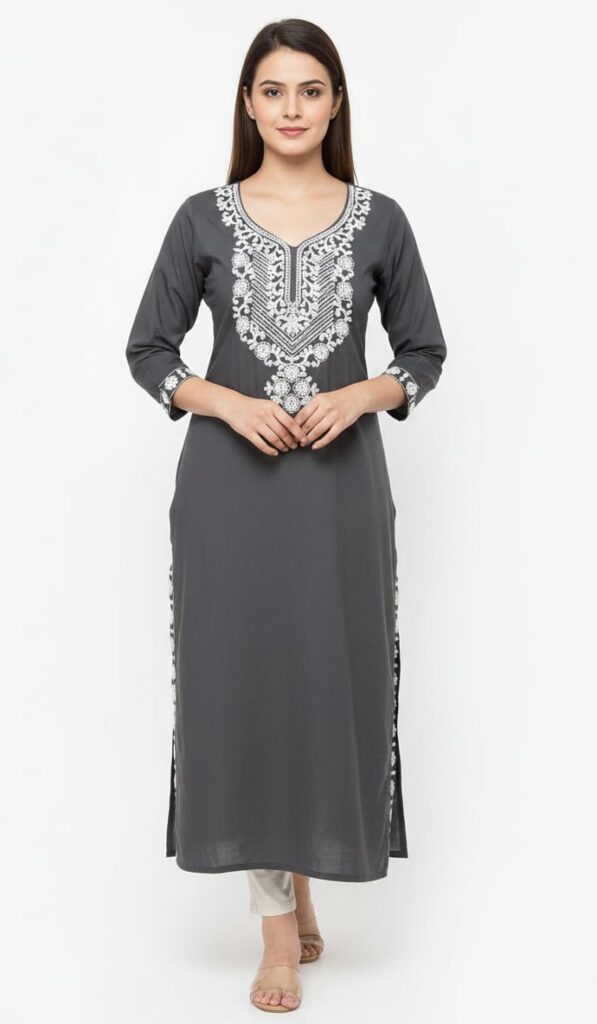 Classic Cotton Kurti for Women-Juss Apparels