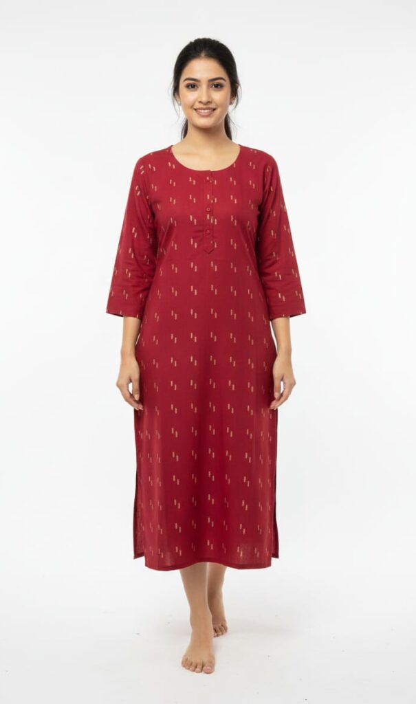 Elegant Ethnic KURTI by Juss Apparels