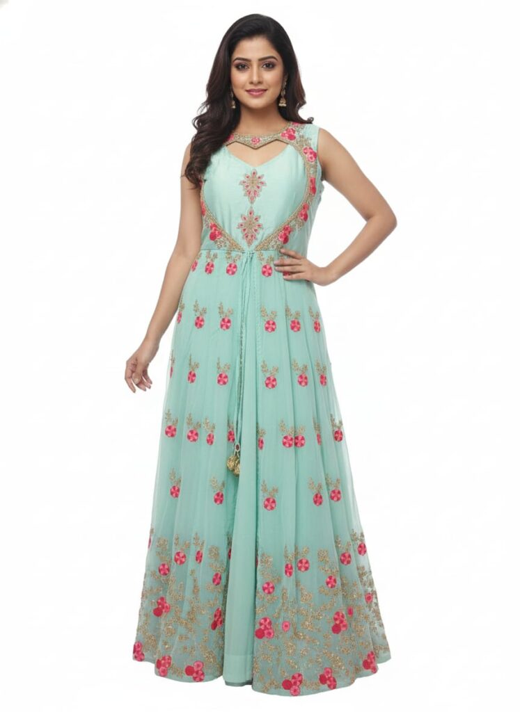 JGWN13 Designer Party Wear Gown for Women