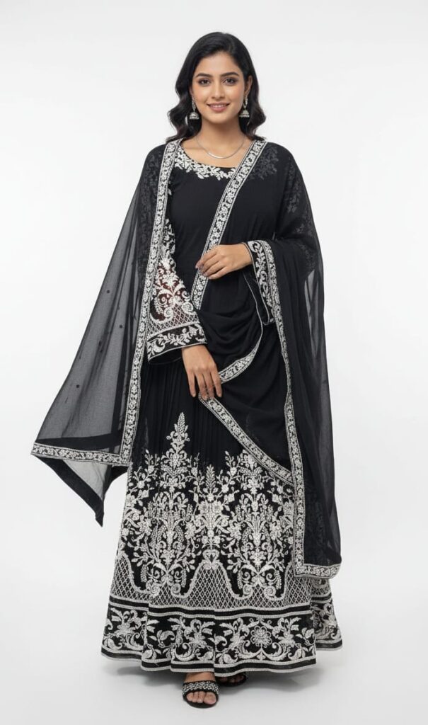 JGWN35 Designer Party Wear Gown for Women