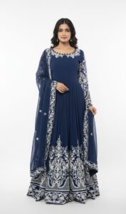 JGWN37 Elegant Party Wear Designer Gown