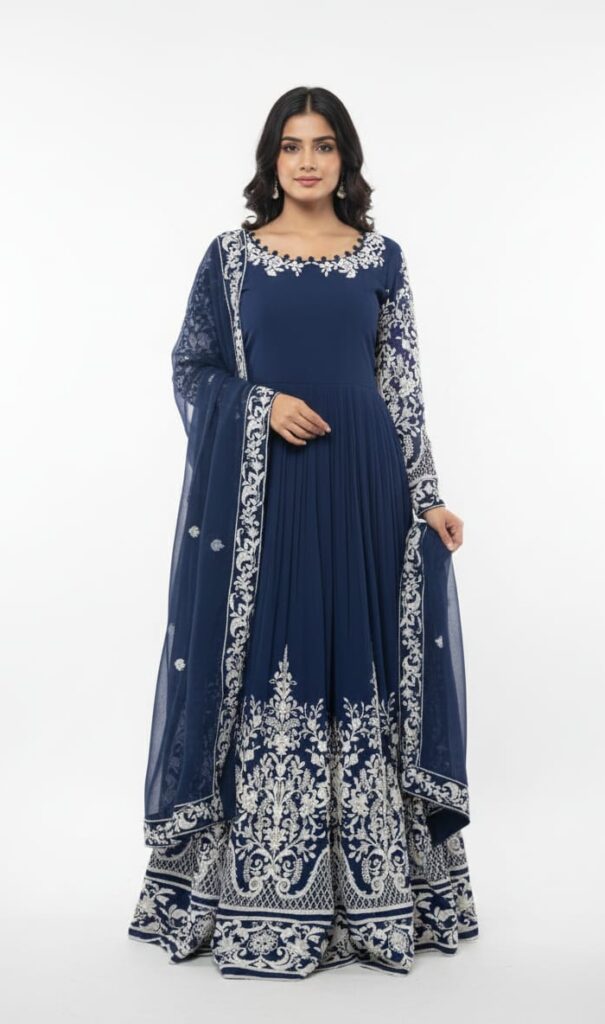 JGWN37 Elegant Party Wear Designer Gown