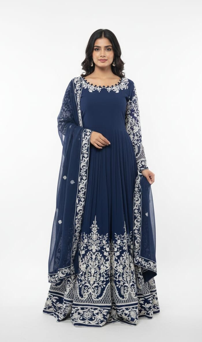 JGWN37 Elegant Party Wear Designer Gown