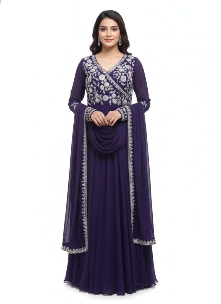JGWN38 Stylish Designer Party Wear Gown