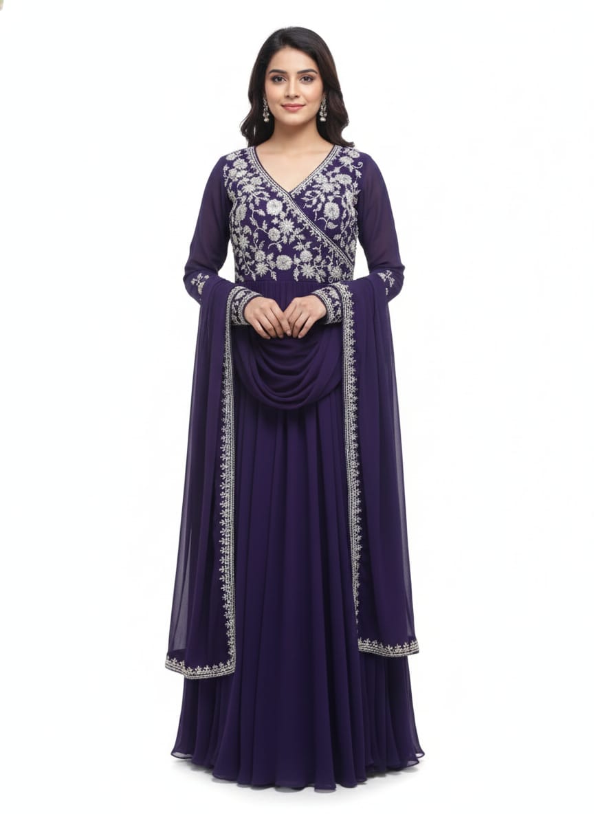 JGWN38 Stylish Designer Party Wear Gown