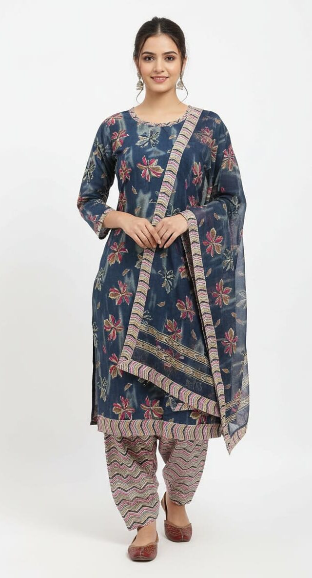 JPTLASET7 Women  Patiyala Set, Juss Apparels