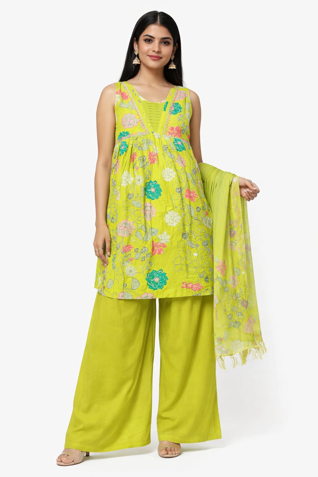 Juss Apparel Women Designer Plazo Set JPLS18