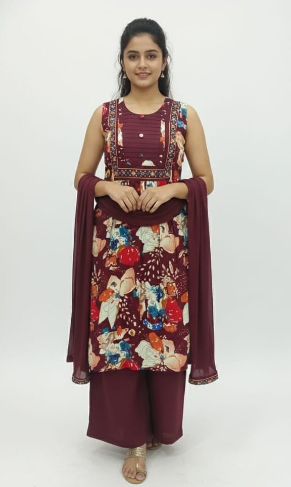Juss Apparels Women Elegant Plazo Set JPLS48