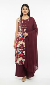 Juss Apparels Stylish Women Plazo Set JPLS49