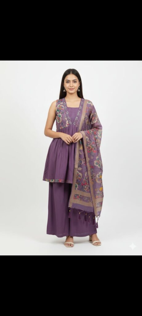 Juss Apparels Women Stylish Plazo Set JPLS54