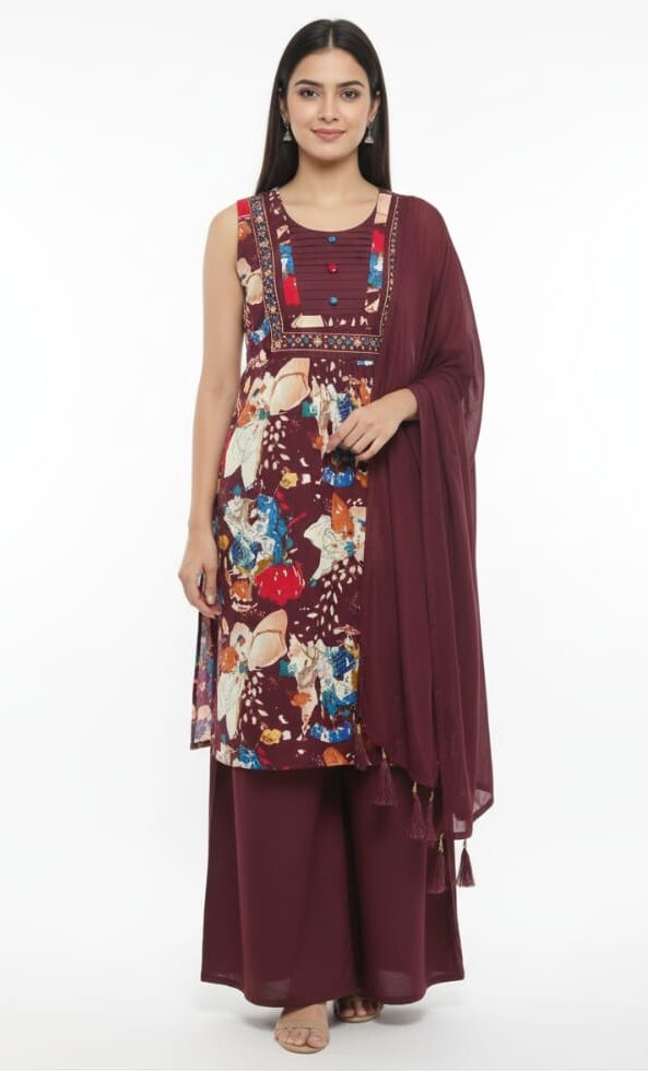 Juss Apparels Women Elegant Plazo Set JPLS46