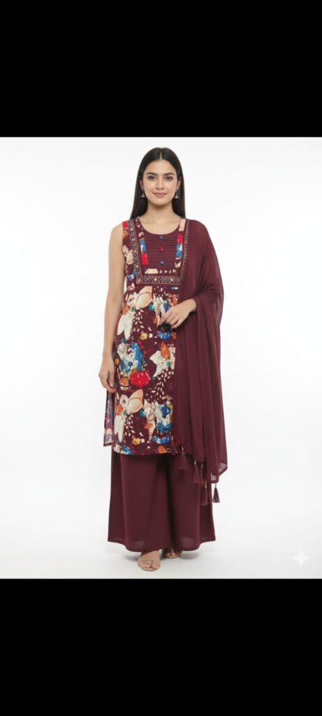 Juss Apparels Women Stylish Plazo Set JPLS47