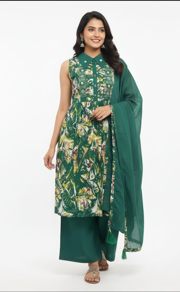 Juss Apparels Women Stylish Plazo Set JPLS10