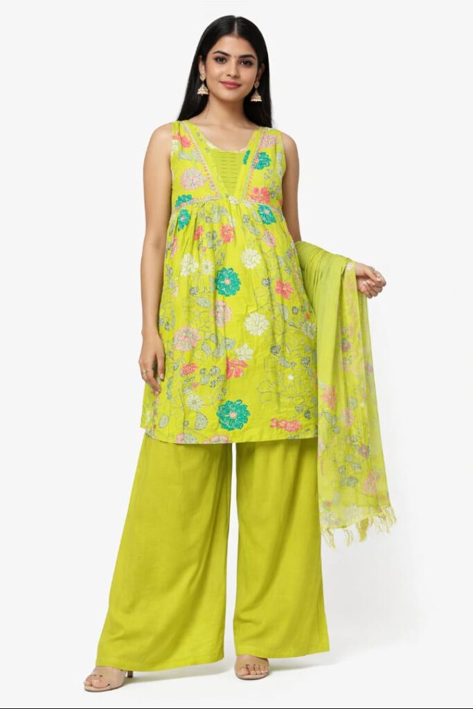 Juss Apparels Women Elegant Plazo Set JPLS16