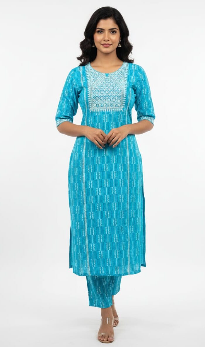 Kurti Set JKS532 Juss stylish premium ethnic