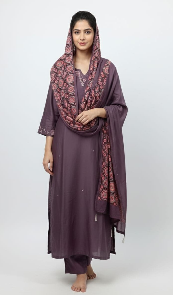 Trendy Kurti Set JKS682 by Juss Apparels