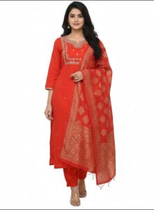 Kurti Set JKS510 Juss premium ethnic wear