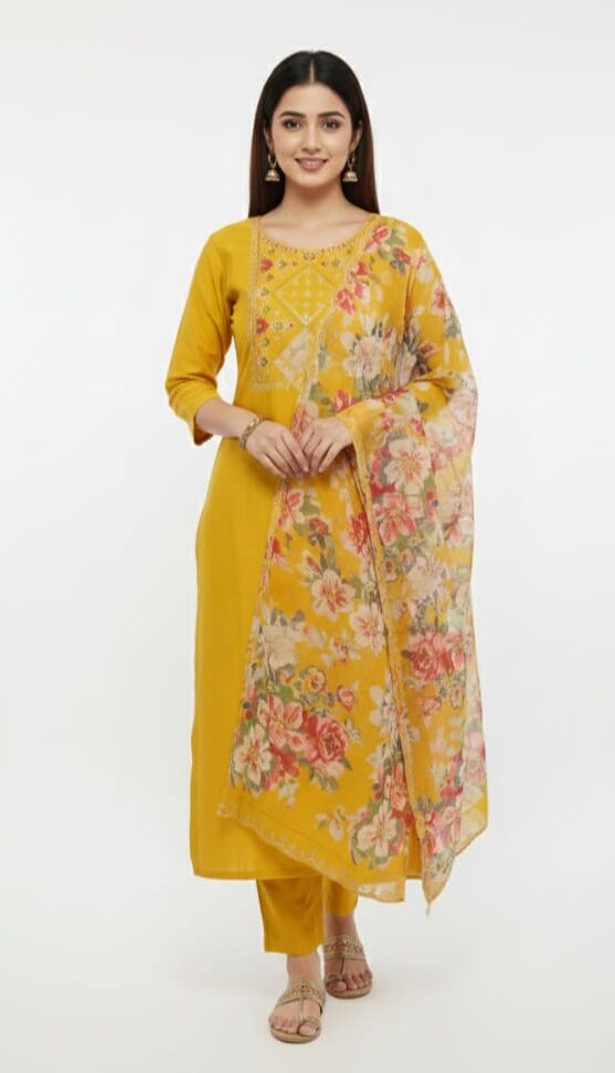 Kurti Set JKS554 Juss elegant premium ethnic