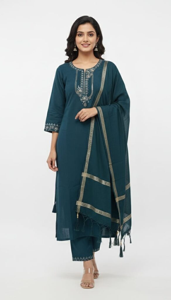 Kurti Set by Juss Apparels | Ethnic Style