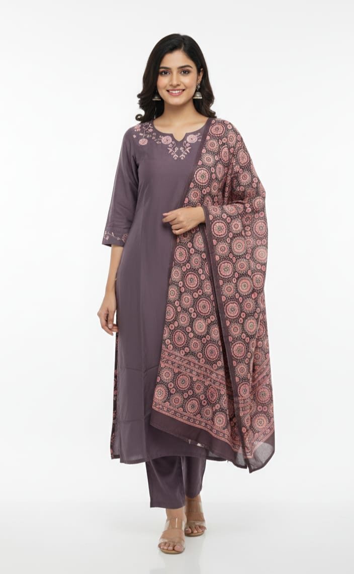 Designer Kurti Set JKS683 by Juss Apparels
