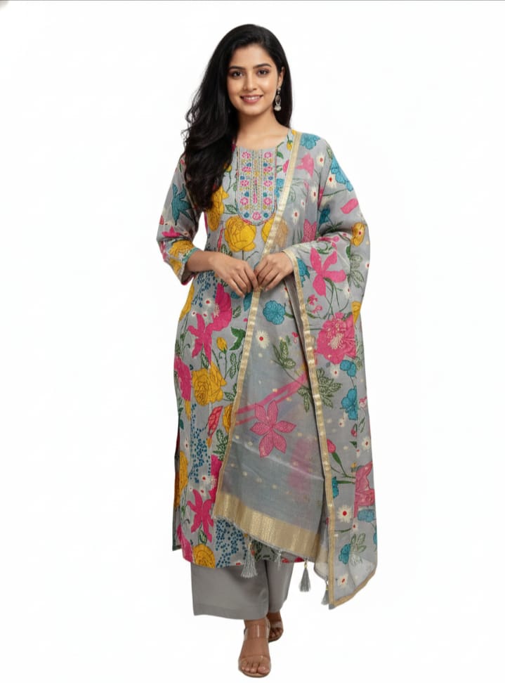 Trendy Kurti Set JKS655 by Juss Apparels