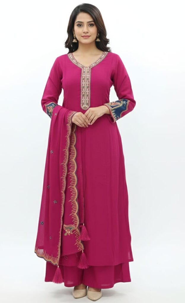 Stylish Plazzo Set JPLS107 by Juss Apparels