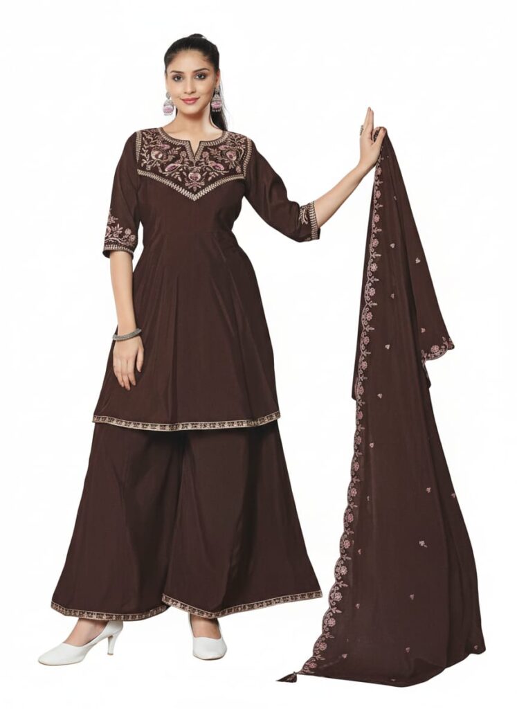 PLAZZO SET JPLS100 – Elegant Ethnic Wear