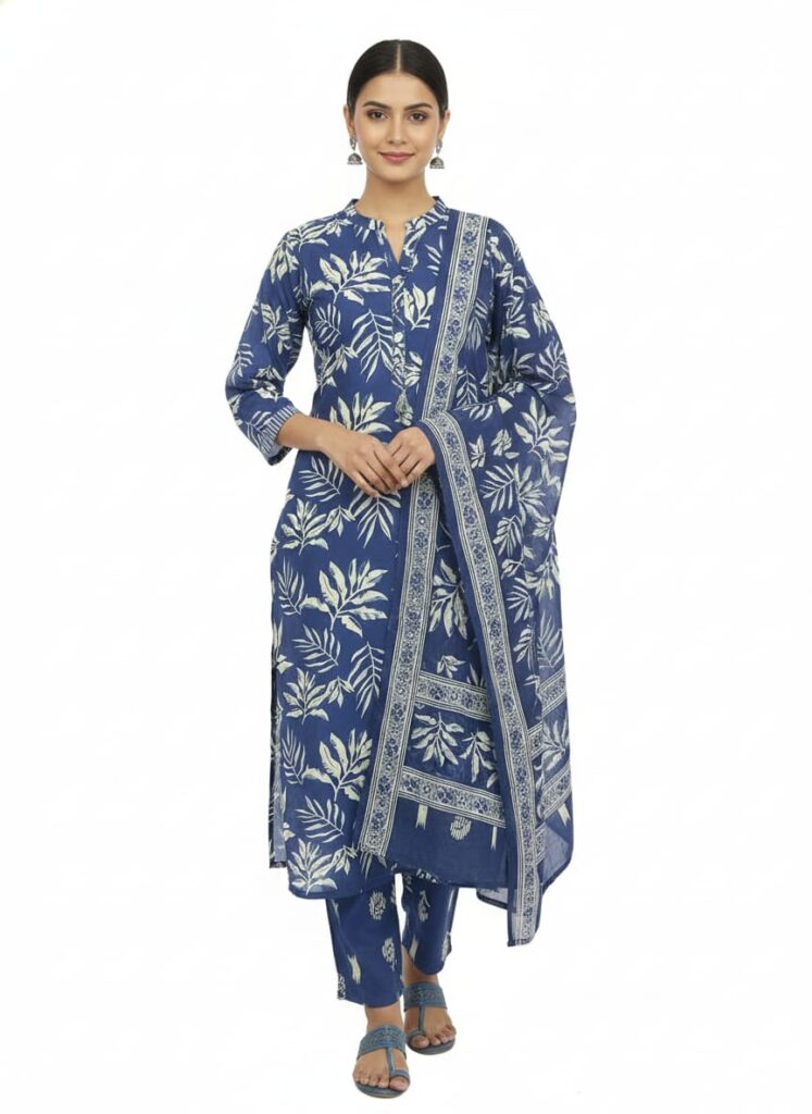 Cotton Kurti Set by Juss Apparels Stylish